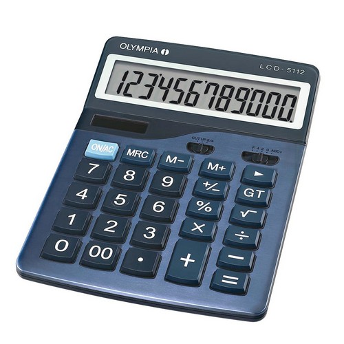 Calculatrice de bureau LCD 5112