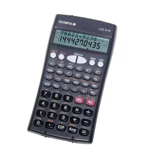 Calculatrice scientifique LCD 8110