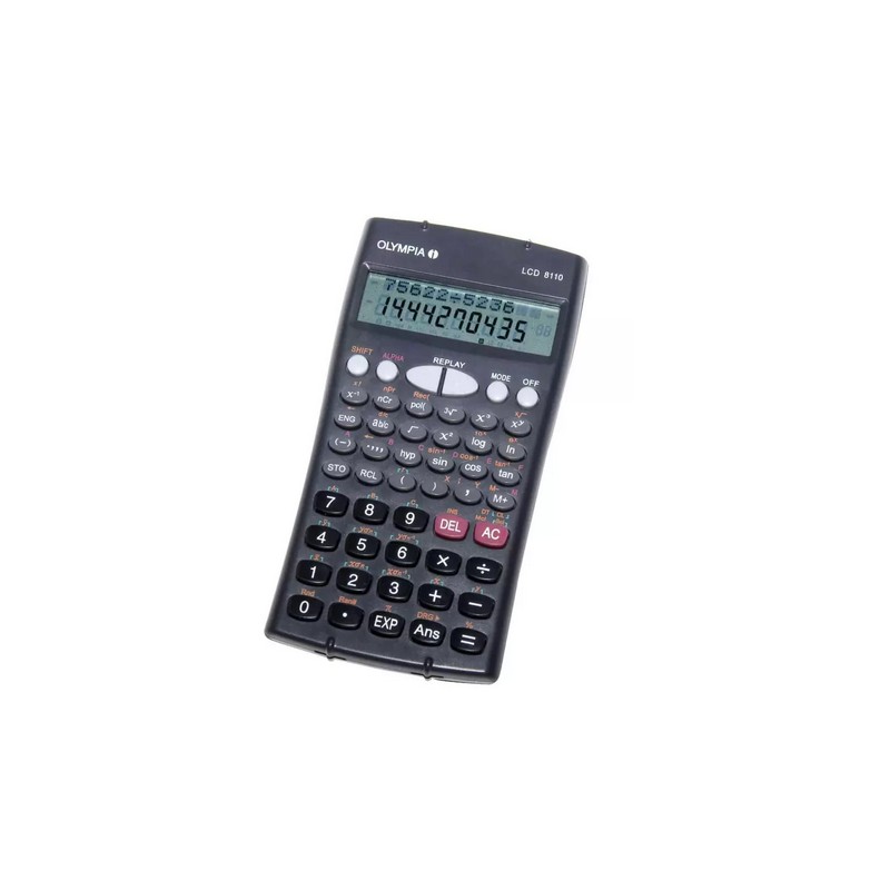 Calculatrice scientifique LCD 8110